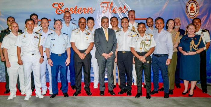 Indian Naval Ships Delhi, Shakti, and Kiltan Completed their Visit to Singapore, as a Part of The Operational Deployment of The Eastern Fleet to The South China Sea