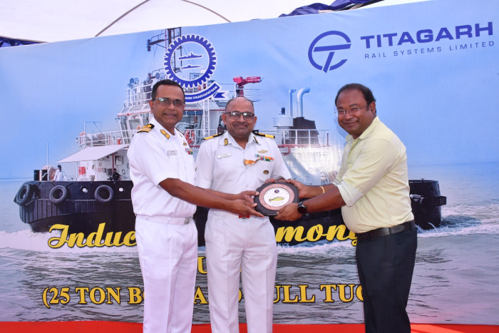 INDUCTION OF FOURTH 25T BOLLARD PULL TUG YUVAN (YARD 338)
