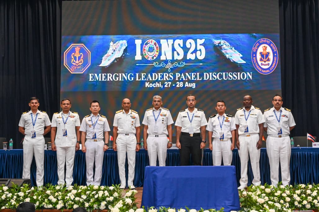  CONCLUSION OF ‘EMERGING LEADERS PANEL DISCUSSION’ HELD UNDER THE AEGIS OF INDIAN OCEAN NAVAL SYMPOSIUM (IONS-2025)