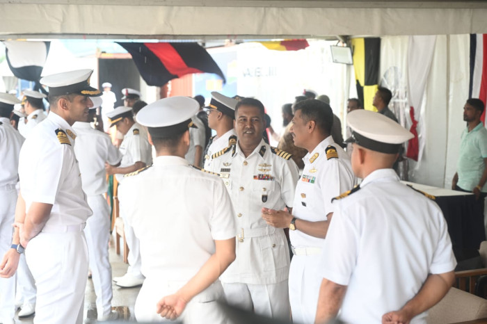 भा.नौ.पो. रणवीर चटगाँव, बांग्लादेश पहुँचा