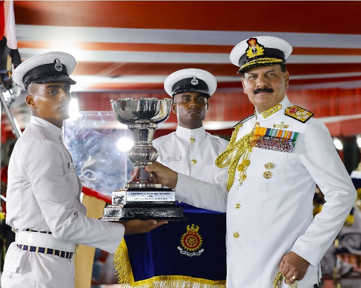 Passing Out Parade of 01/24 Batch of Agniveers at INS Chilka