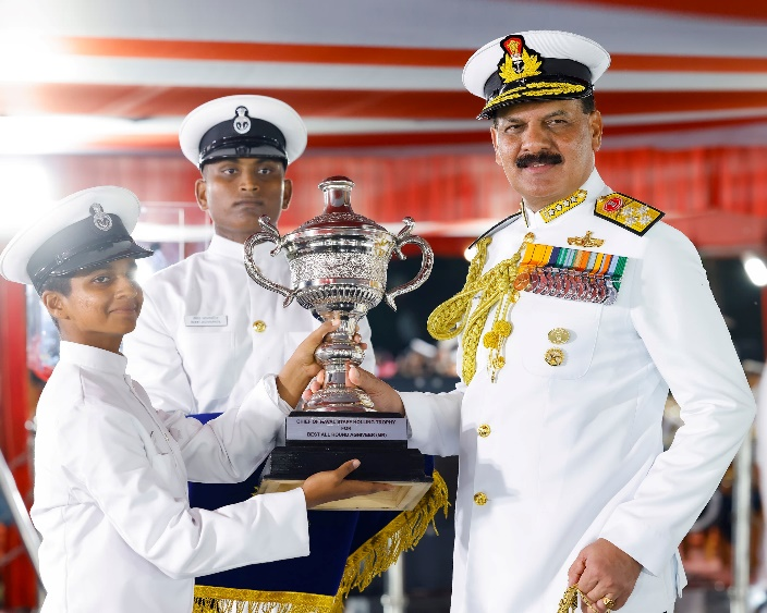 Passing Out Parade of 01/24 Batch of Agniveers at INS Chilka