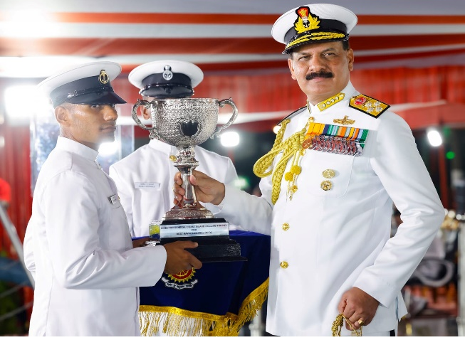 Passing Out Parade of 01/24 Batch of Agniveers at INS Chilka