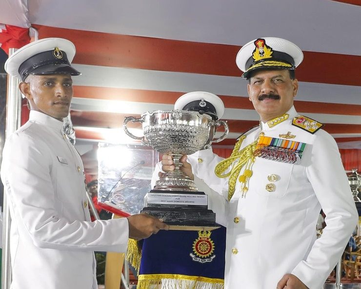 Passing Out Parade of 01/24 Batch of Agniveers at INS Chilka