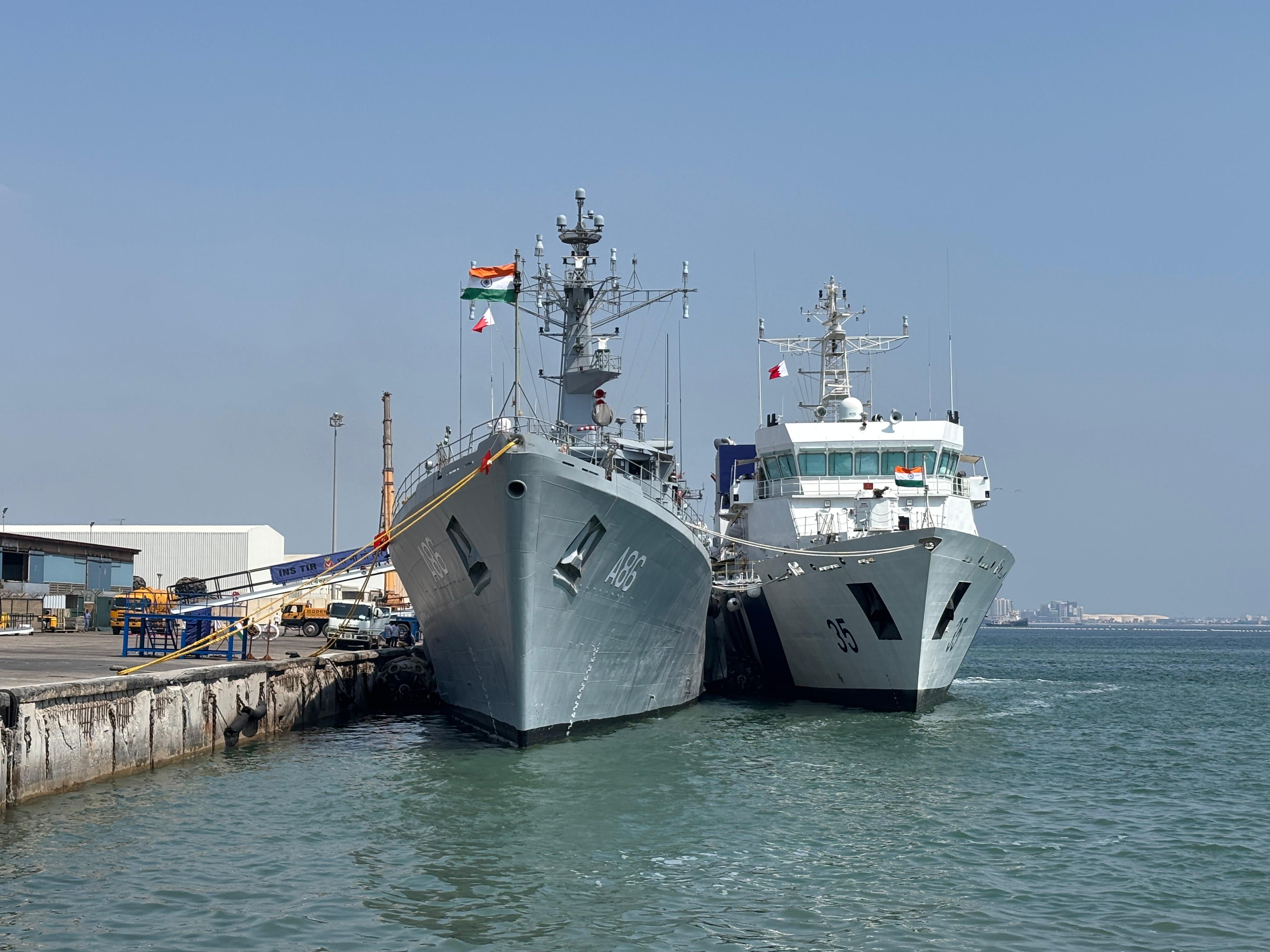 Visit of First Training Squadron to Bahrain and UAE