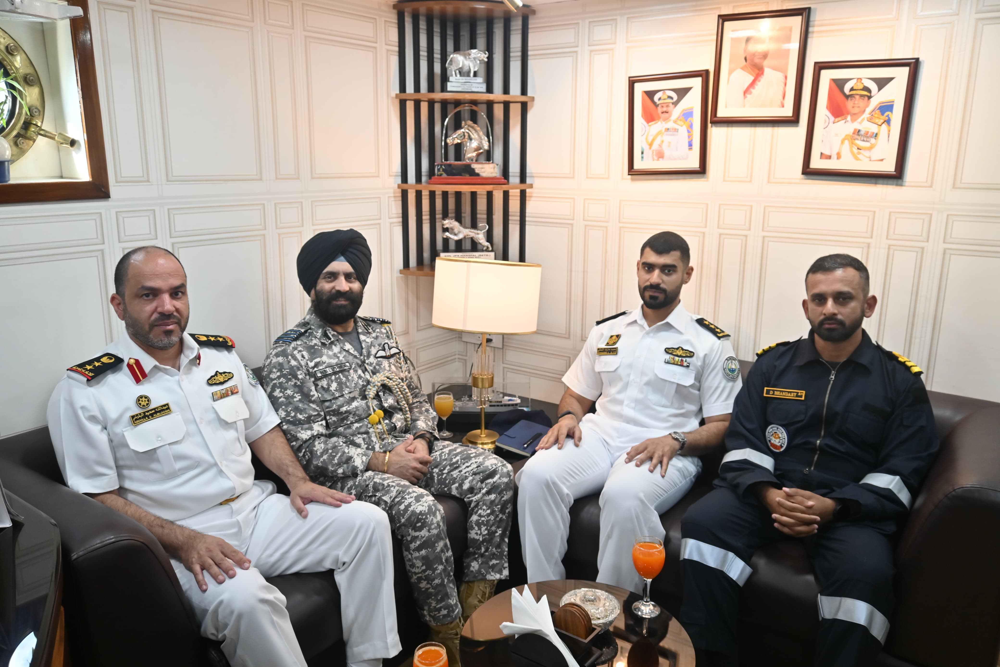 Visit of First Training Squadron to Bahrain and UAE