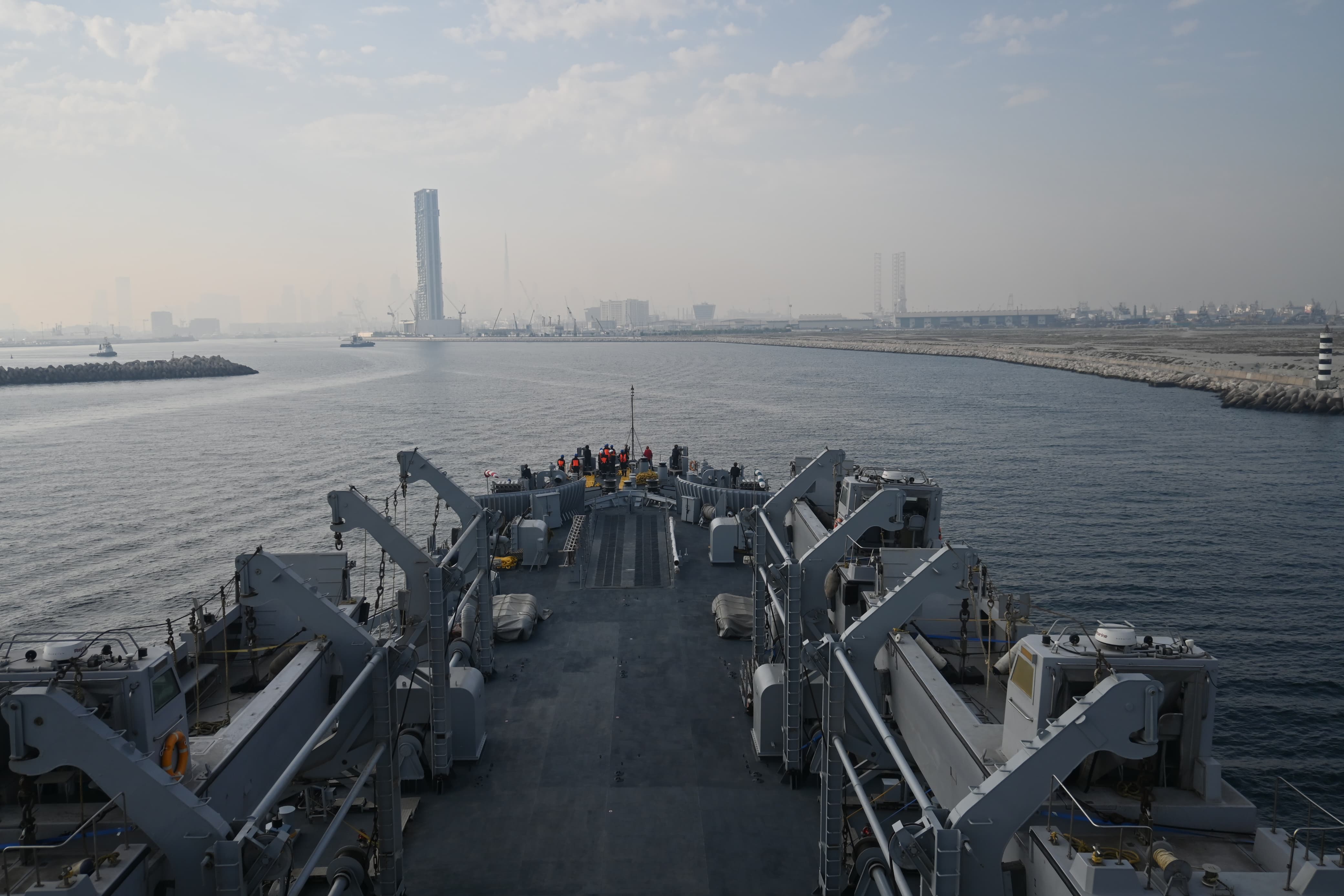 Visit of First Training Squadron to Bahrain and UAE