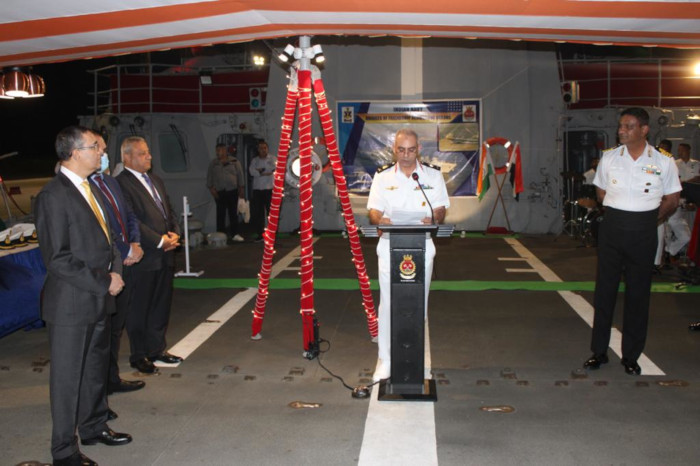 INS Tabar's visit to Alexandria