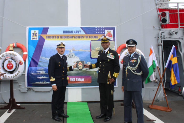 INS Tabar's visit to Alexandria