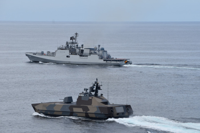 INS Tabar's visit to Alexandria