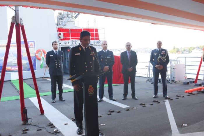 INS Tabar at Port Stockholm, Sweden