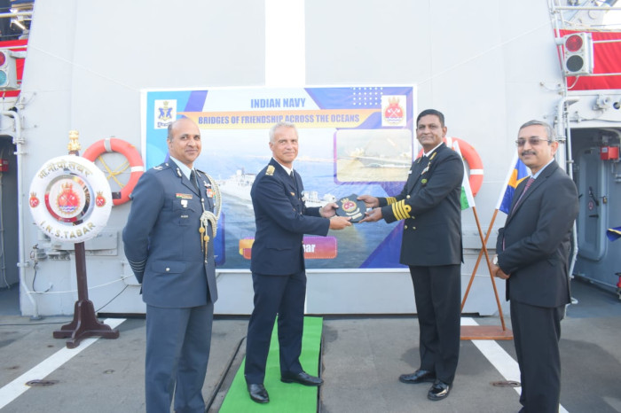 INS Tabar's visit to Alexandria