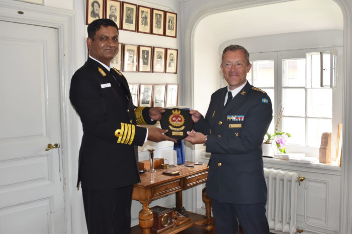 INS Tabar at Port Stockholm, Sweden