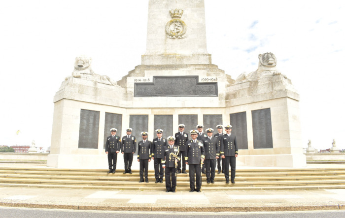 INS Tabar at Portsmouth