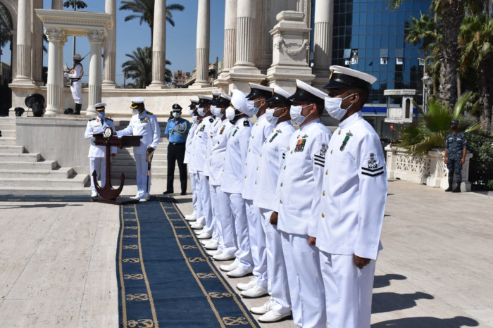 INS Tabar Visits Alexandria, Egypt