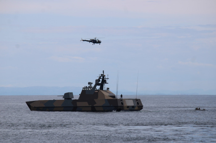 INS Tabar at Bergen, Norway