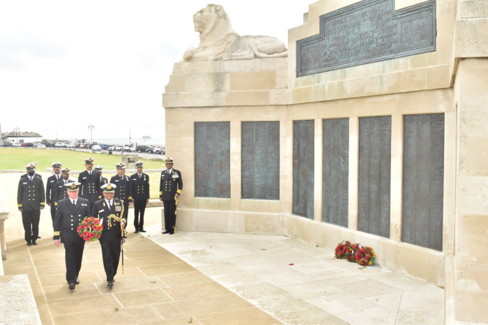 INS Tabar at Portsmouth