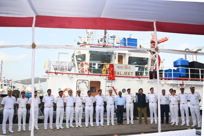Delivery of 25t Bollard Pull Tug, Baljeet (Yard 306) Second 25t Bollard Pull Tug on 30 May 24 at ND (Mbi)