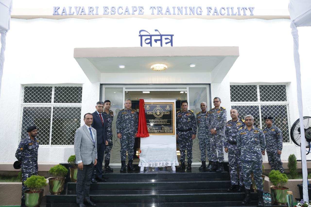 SUBMARINE ESCAPE TRAINING FACILITY – VINETRA  COMMISSIONED IN VISAKHAPATNAM