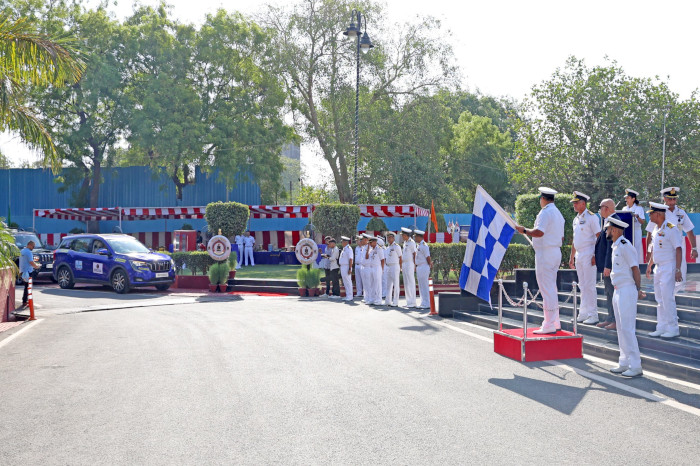 Flag off Ceremony of Sindhu Shikhar Car Rally (10 – 27 Jun 24)