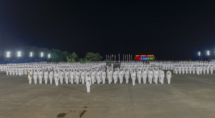 Passing Out Parade of 01/24 Batch of Agniveers at INS Chilka