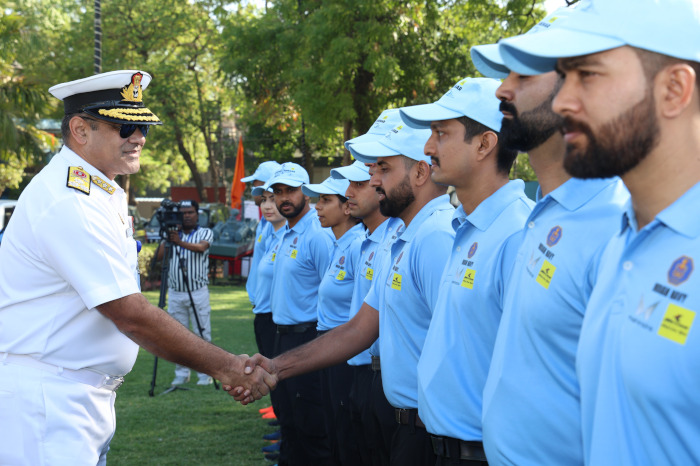 Flag off Ceremony of Sindhu Shikhar Car Rally (10 – 27 Jun 24)