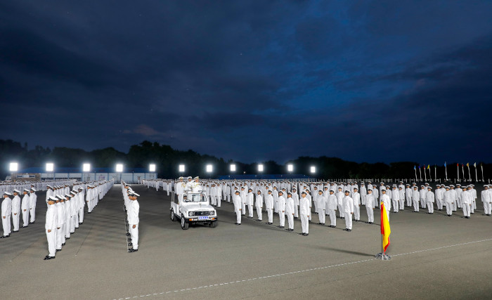 Passing Out Parade of 01/24 Batch of Agniveers at INS Chilka