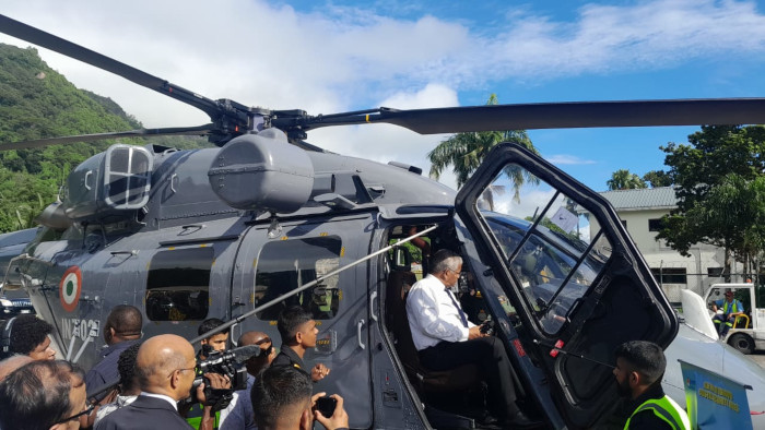 INS Sunayna Participates in 48th National Day of Seychelles