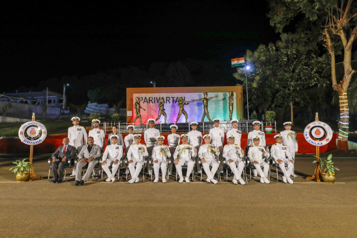 Passing Out Parade of 01/24 Batch of Agniveers at INS Chilka