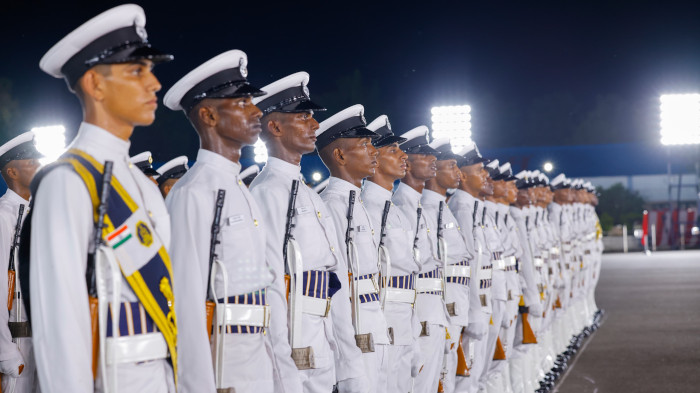 Passing Out Parade of 01/24 Batch of Agniveers at INS Chilka