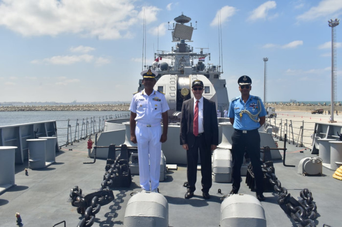 INS Tabar's visit to Alexandria