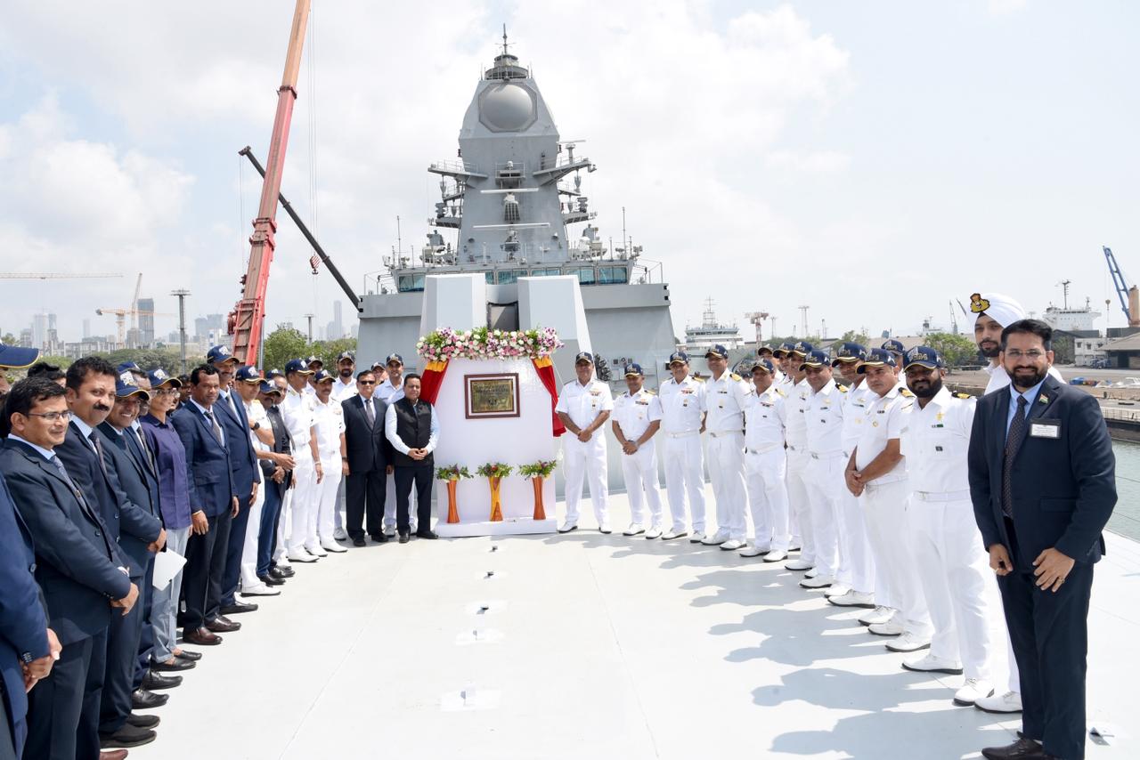 INS SANDHAYAK IN CHANGI NAVAL BASE, SINGAPORE