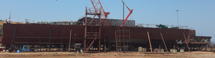 KEEL LAYING OF SECOND AND THIRD NEXT GENERATION OFFSHORE PATROL VESSELS (YARD 1281 AND 1282)