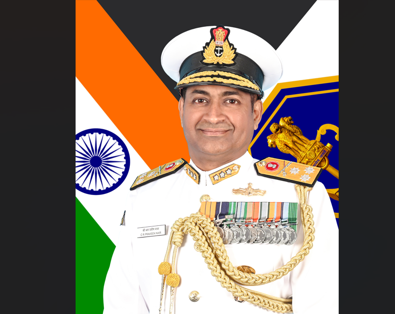 वाइस एडमिरल सी.आर. प्रवीण नायर, ए.वी.एस.एम., एन.एम., ने 31 जुलाई 2025 को कार्मिक सेवा नियंत्रक (सी.पी.एस.) के रूप में कार्यभार संभाला। कार्यभार संभालने के बाद, फ्लैग ऑफिसर ने नई दिल्ली में राष्ट्रीय युद्ध स्मारक पर श्रद्धांजलि अर्पित की।  वाइस एडमिरल सी.आर. प्रवीण नायर को 01 जुलाई 1991 को भारतीय नौसेना में कमीशन प्राप्त हुआ था। एक सतह युद्ध अधिकारी, वे संचार और इलेक्ट्रॉनिक युद्ध में विशेषज्ञ हैं। उन्होंने तीन दशकों से अधिक के अपने विशिष्ट नौसैनिक करियर में कमान, परिचालन और स्टाफ से संबंधित कई महत्वपूर्ण जि