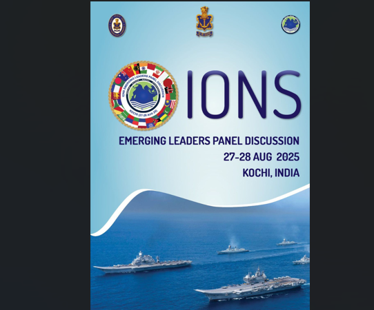 EMERGING LEADERS PANEL DISCUSSION UNDER THE AEGIS OF INDIAN OCEAN NAVAL SYMPOSIUM (IONS - 2025)