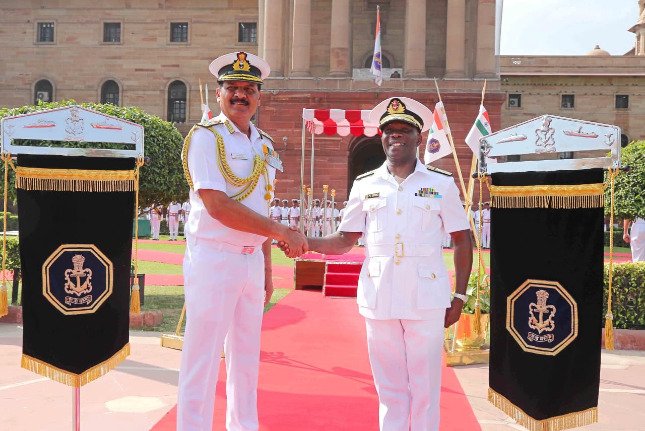  VISIT OF MAJOR GENERAL PAUL OWUOR OTIENO, COMMANDER OF THE KENYA NAVY 