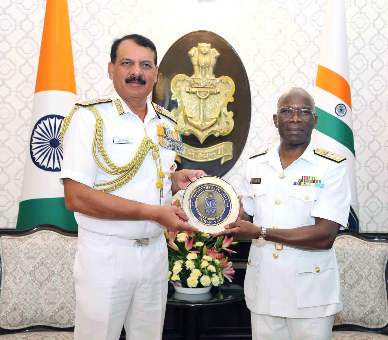  VISIT OF MAJOR GENERAL PAUL OWUOR OTIENO, COMMANDER OF THE KENYA NAVY 