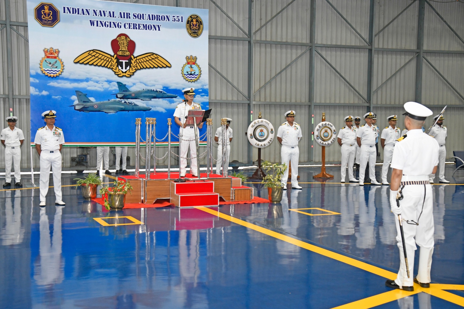 WINGING CEREMONY – SECOND BASIC HAWK CONVERSION COURSE