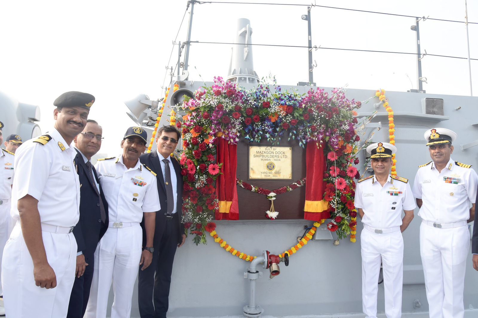 Yard 12707 (Surat) and Yard 12651 (Nilgiri)  Delivered to Indian Navy