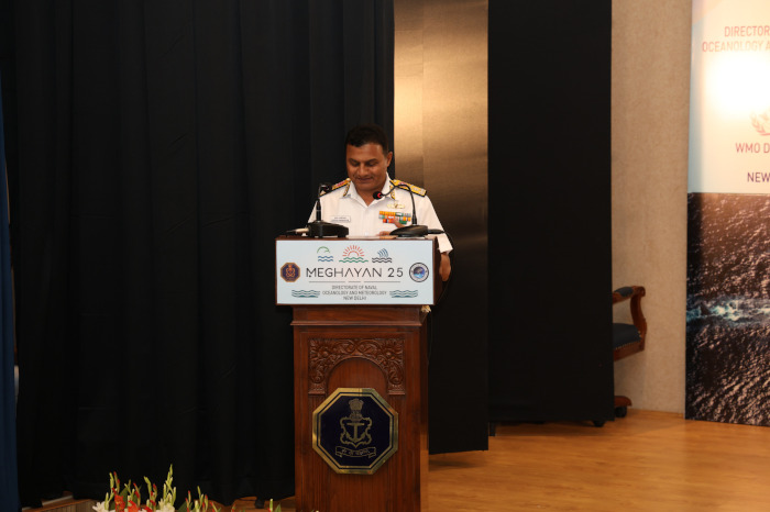 भारतीय नौसेना द्वारा मेघयान-25 की मेजबानी  मौसम विज्ञान और समुद्र विज्ञान संगोष्ठी