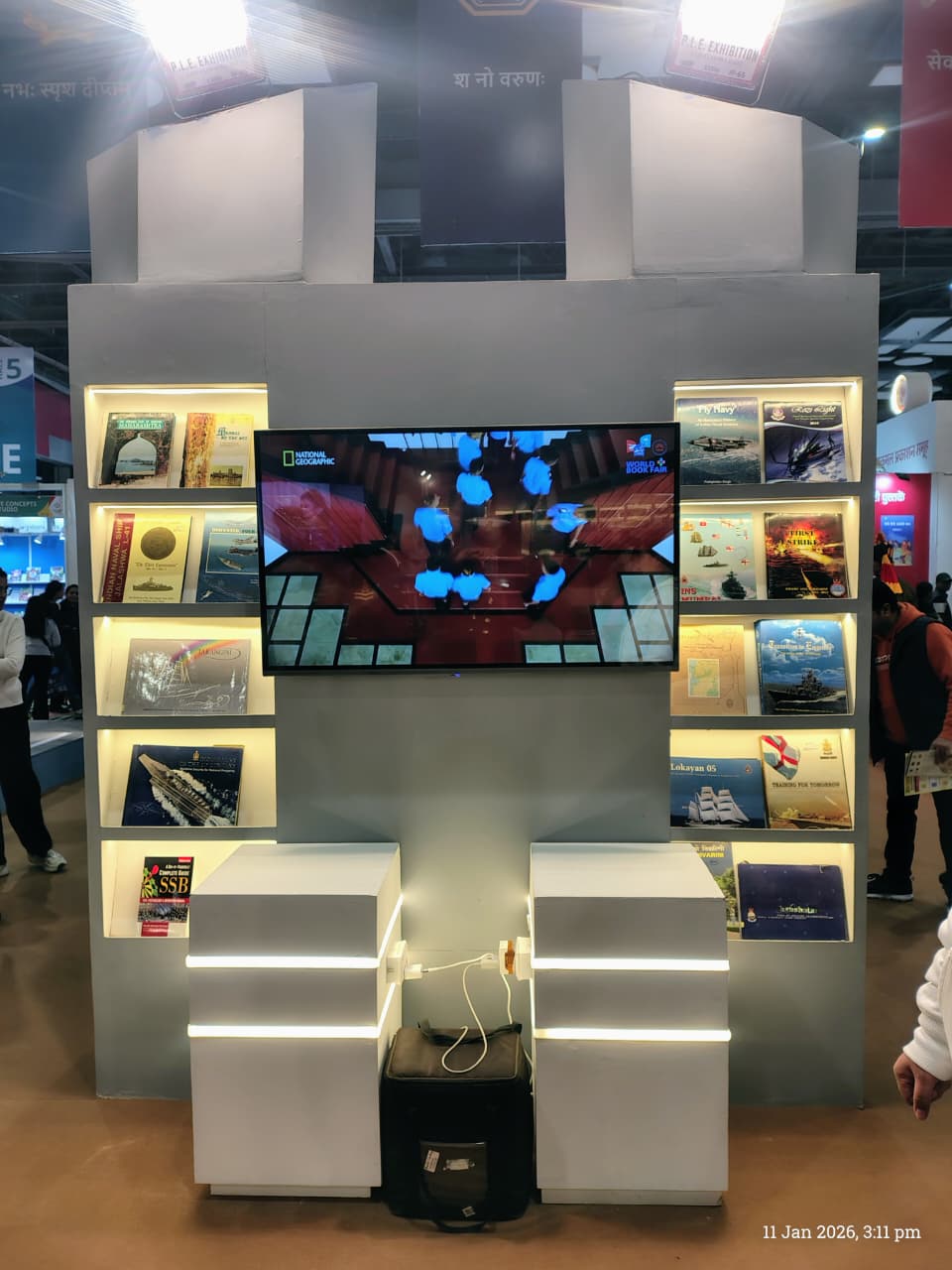 INDIAN NAVY SHOWCASES INDIA’S MARITIME LEGACY AT NEW DELHI WORLD BOOK FAIR 2026