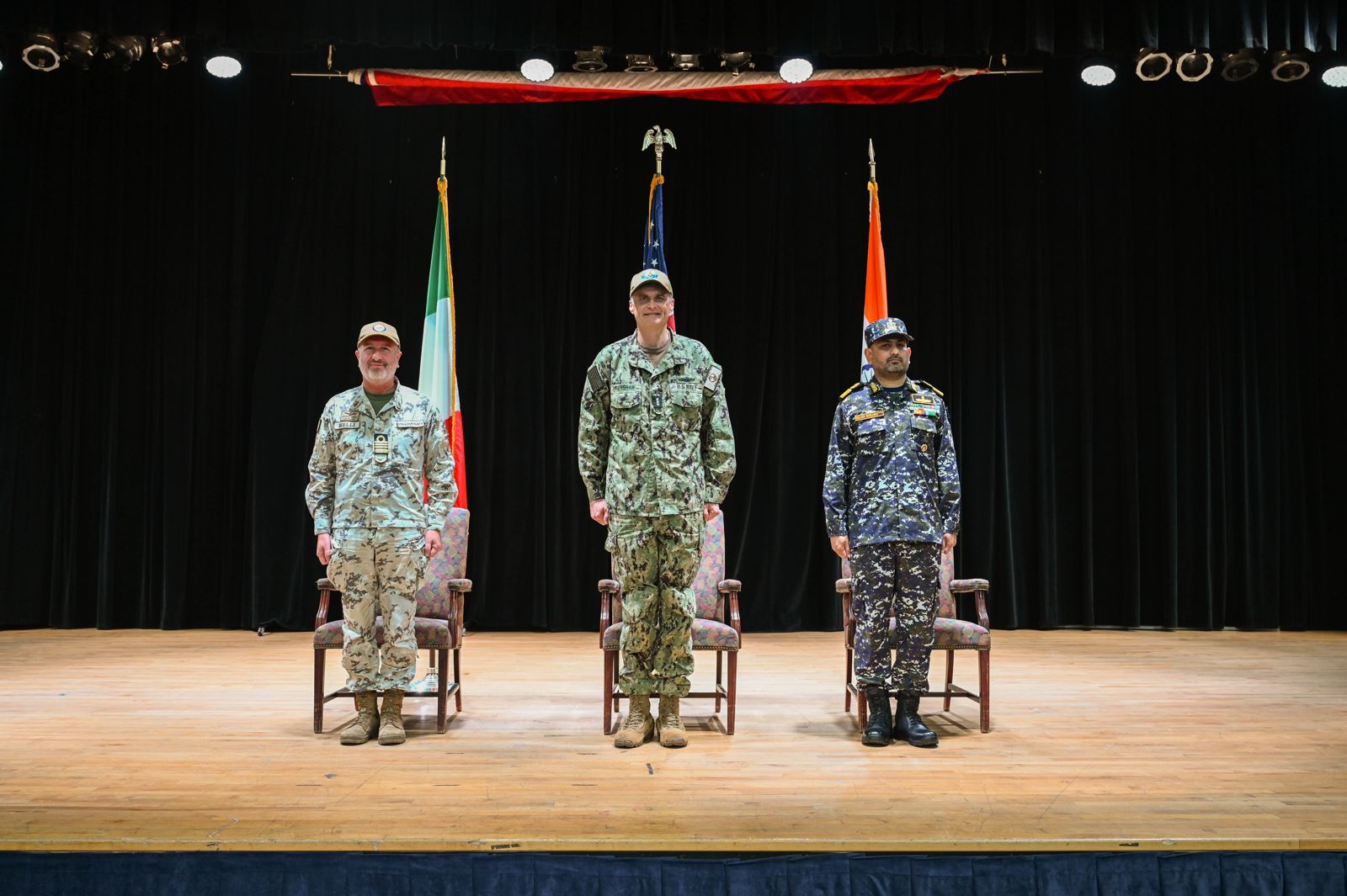 INDIAN NAVY ASSUMES FIRST-EVER COMMAND OF COMBINED TASK FORCE (CTF) 154