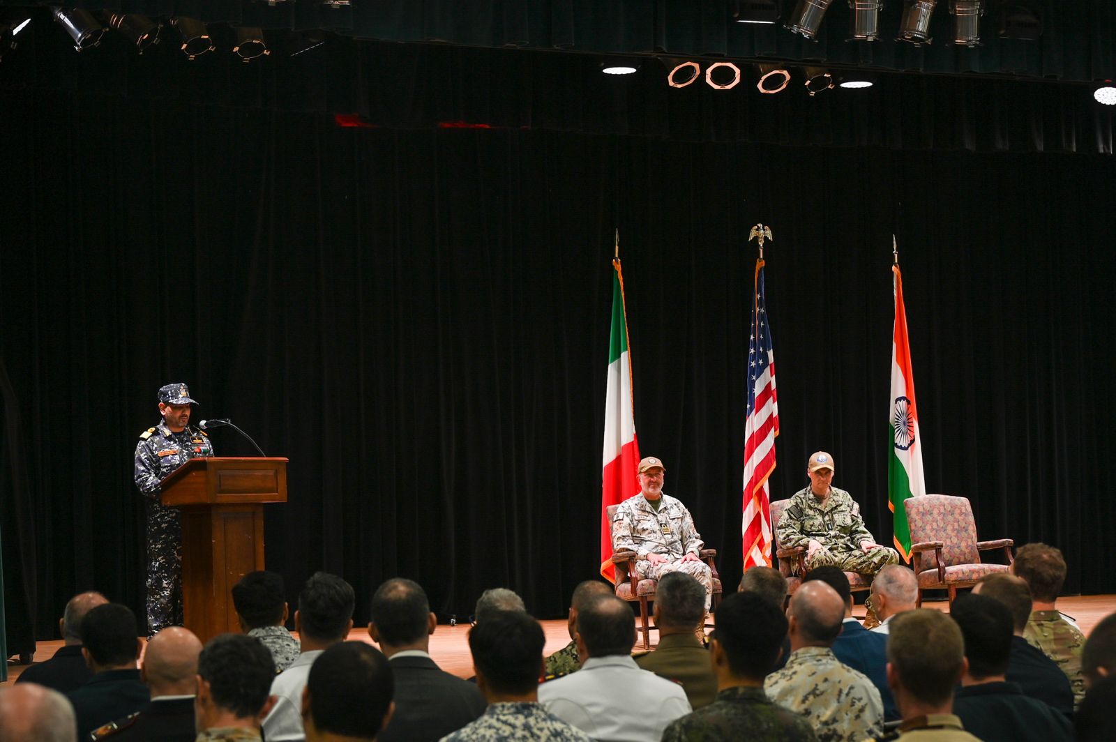 INDIAN NAVY ASSUMES FIRST-EVER COMMAND OF COMBINED TASK FORCE (CTF) 154