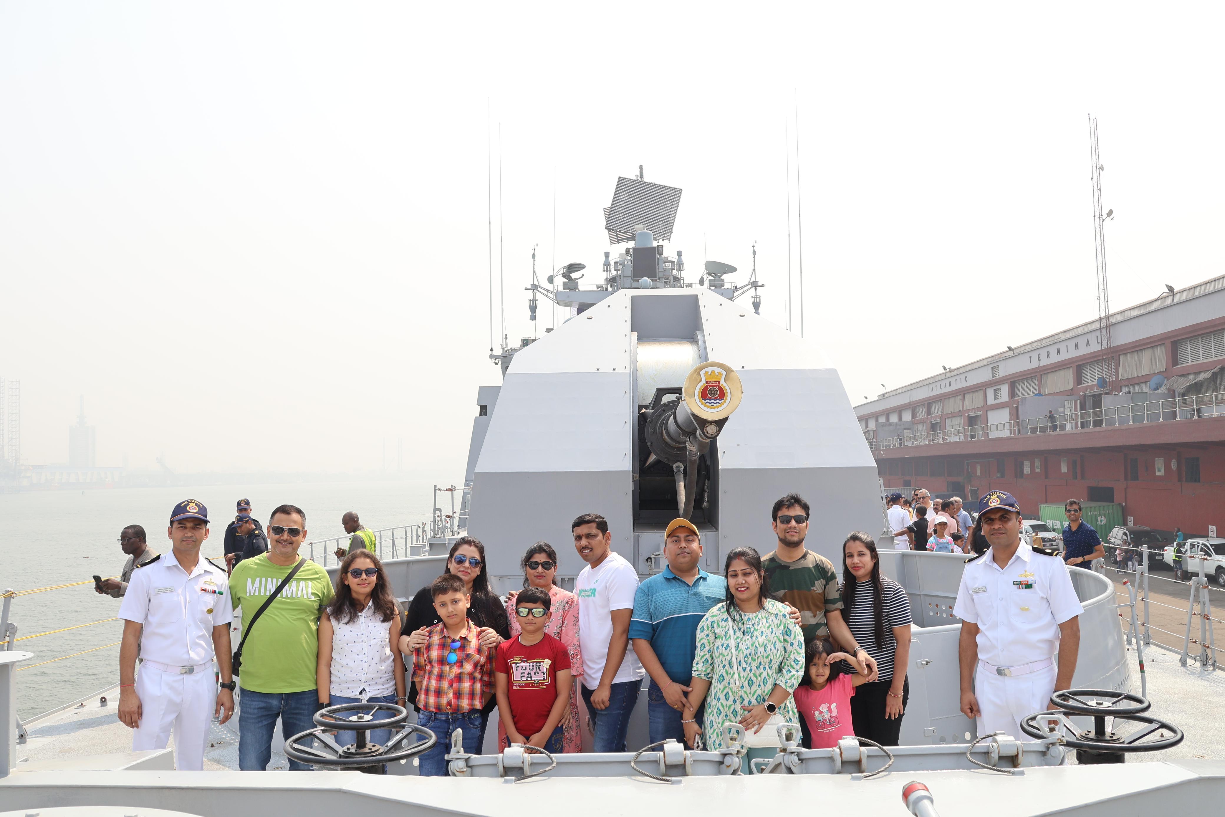 INS Tushil at Lagos
