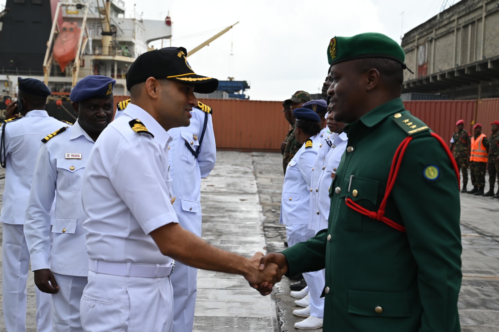 INS Suvarna Visits Dar Es Salaam
