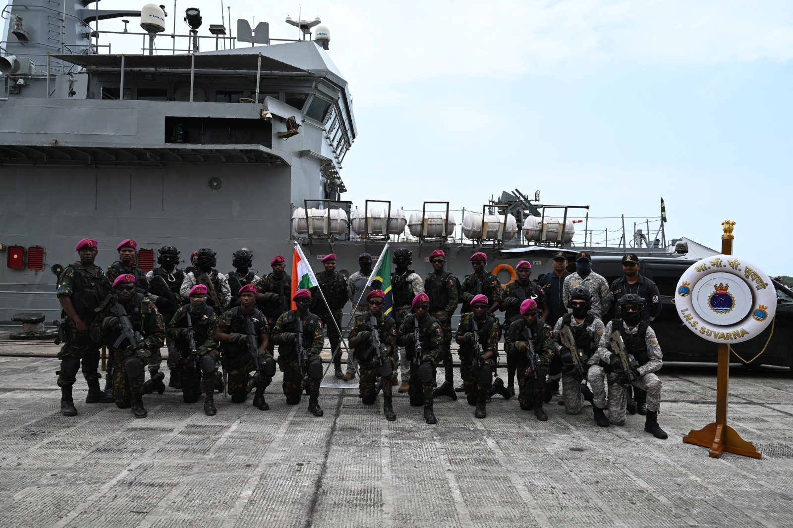 INS Suvarna Visits Dar Es Salaam