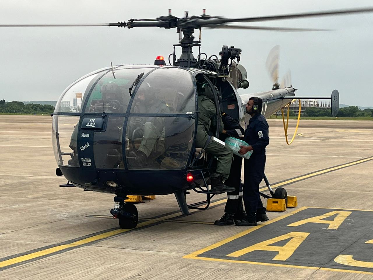 Indian Navy's HADR Efforts at Andhra Pradesh