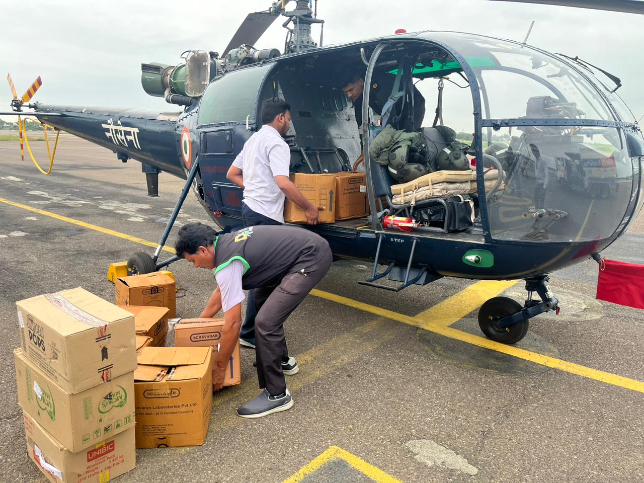 Indian Navy's HADR Efforts at Andhra Pradesh