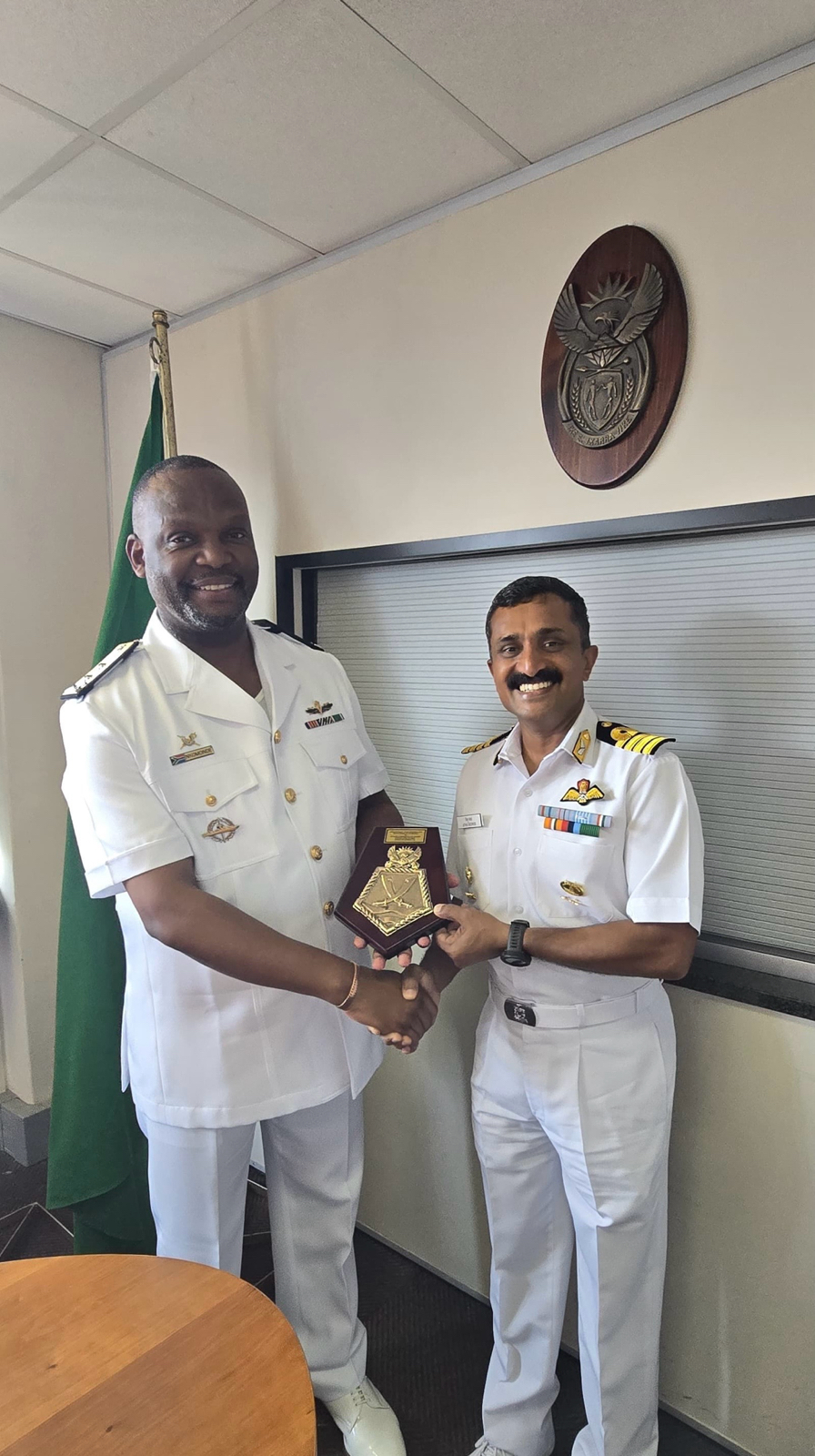 INS Talwar Arrives South Africa to Participate in IBSAMAR VIII