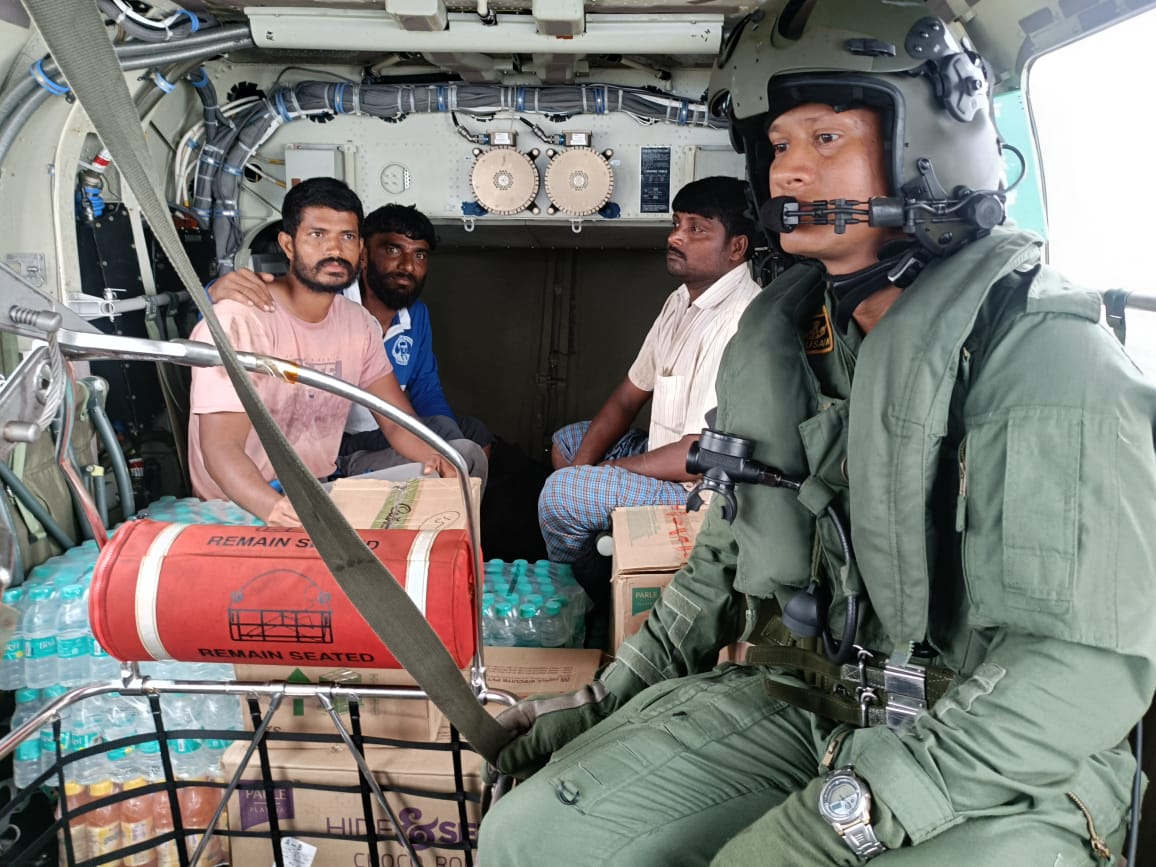 Indian Navy's HADR Efforts at Andhra Pradesh